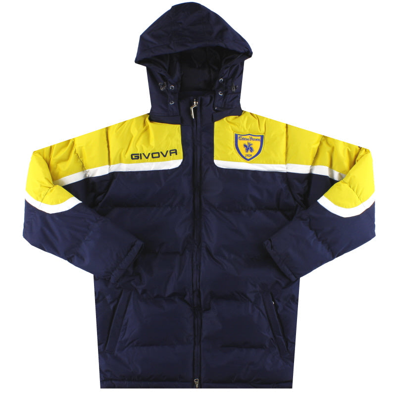2018-19 Chievo Verona Givova Trainerbank-Mantel *BNIB* XS