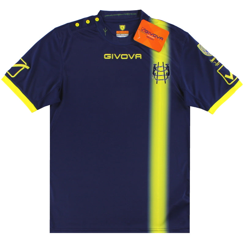 2018-19 Chievo Verona Givova Auswärtstrikot *m. Etikett* S