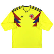 2018-19 Kolumbien adidas Heimtrikot Langarm *Neuwertig* S