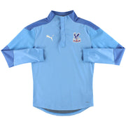2018-19 Crystal Palace Puma 1/4 Zip Training Top *Neuwertig* S