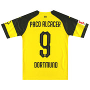 2018-19 Dortmund Puma Heimtrikot Paco Alcacer #9 *Neuwertig* S