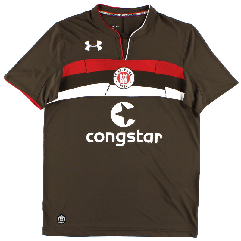 2018-19 FC St. Pauli Under Armour Heimtrikot *Neuwertig* S