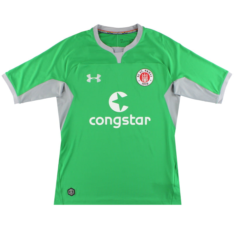2018-19 FC St. Pauli Under Armour Torwarttrikot *Neuwertig* L