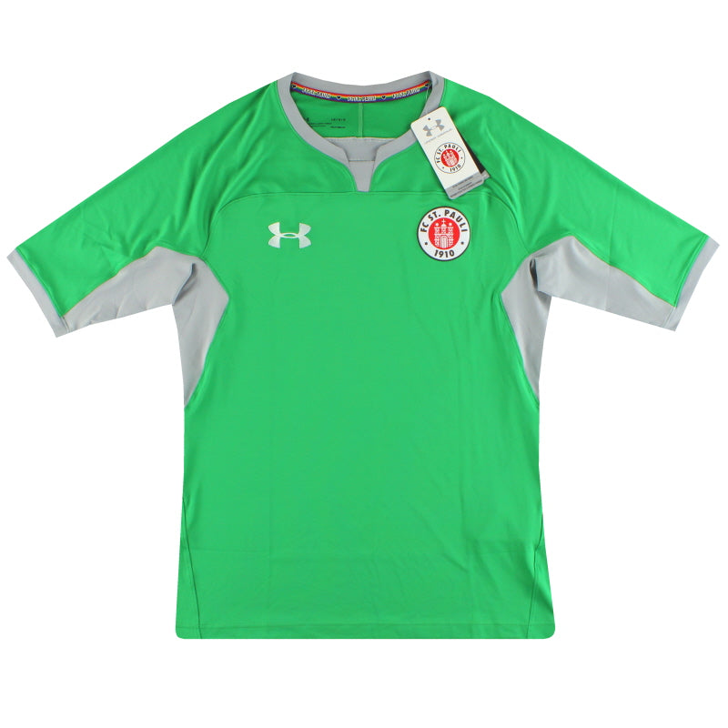 2018-19 FC St. Pauli Under Armour Torwart-Trikot *m. Etiketten* L