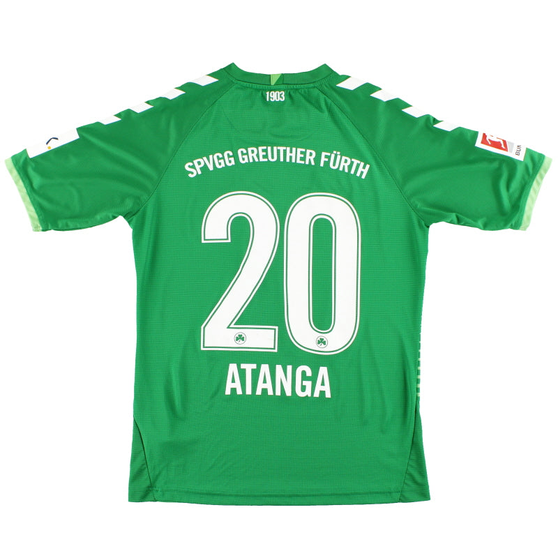 2018-19 SpVgg Greuther Fürth Hummel Auswärtstrikot Atanga #20 *Neuwertig* S