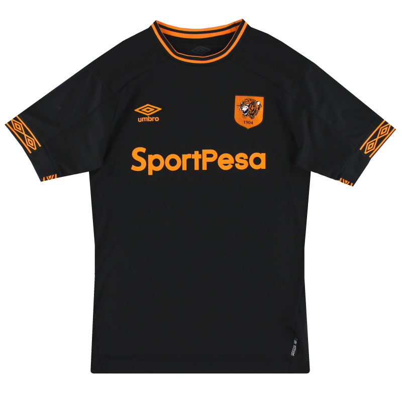 2018-19 Hull City Umbro Auswärtstrikot *Neuwertig* S