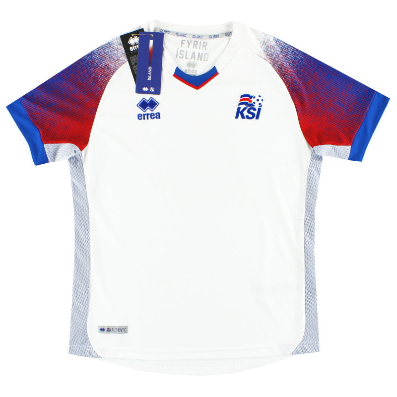 2018-19 Island Errea Auswärtstrikot *Neu mit Etiketten* XL