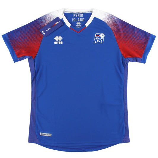 2018-19 Iceland Errea Home Shirt *w/tags* L