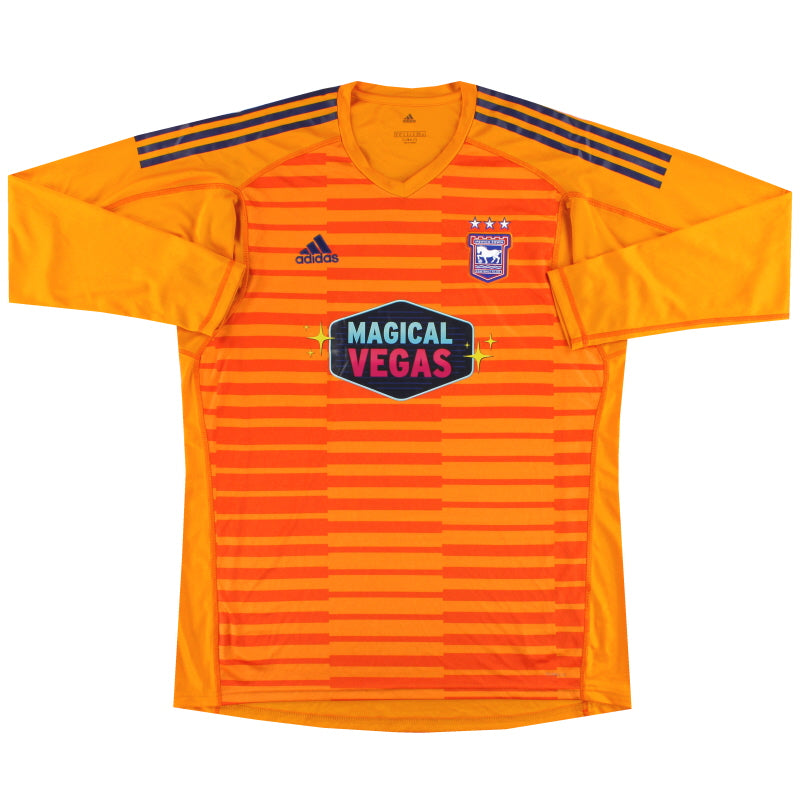2018-19 Ipswich Adidas Torwarttrikot Langarm XL
