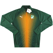 2018-19 Elfenbeinküste Puma Stadion Trainingsjacke *NEU/OVP* L