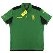 2018-19 Las Palmas Acerbis Polo-Shirt *NEU MIT ETIKETT* XXS