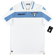 2018-19 Lazio Macron Auswärtstrikot *m. Etiketten* M