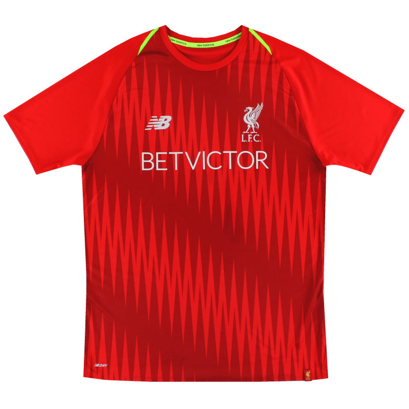 2018-19 Liverpool New Balance Trainingsshirt L