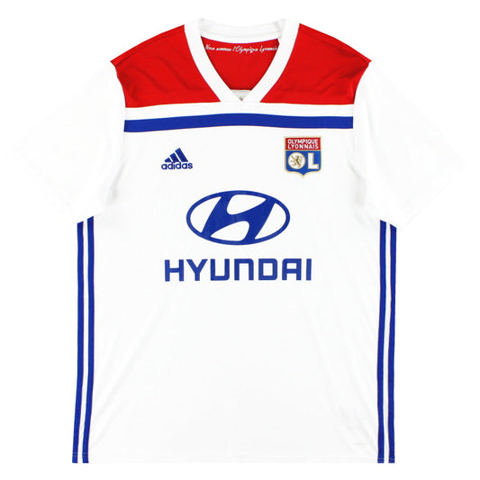 2018-19 Lyon adidas Home Shirt XL
