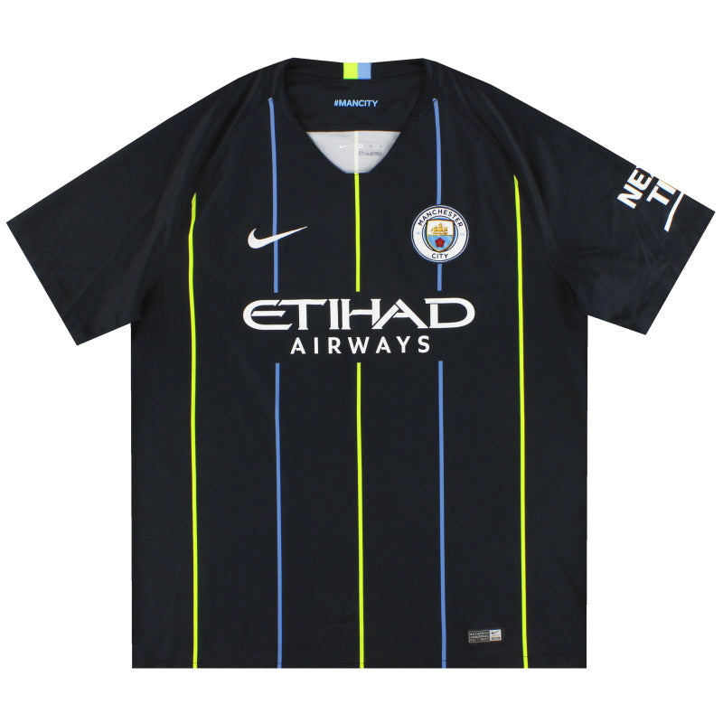 2018-19 Manchester City Nike Auswärtstrikot XL