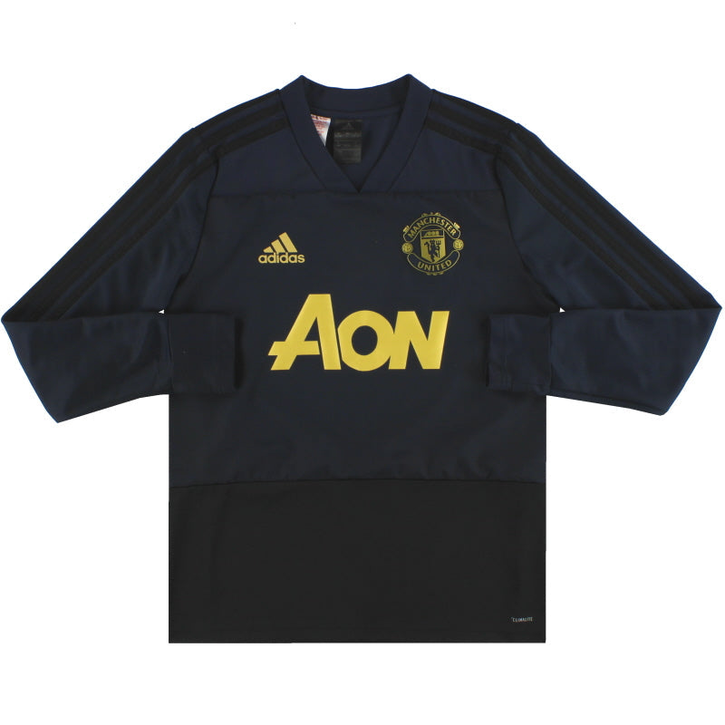 2018-19 Manchester United adidas Trainings-Oberteil Gr. L.Jungen