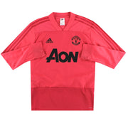 2018-19 Manchester United adidas Trainings-Oberteil Spielerversion M
