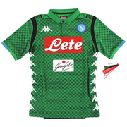 2018-19 Napoli Kappa Kombat Torwarttrikot *m. Etiketten* S
