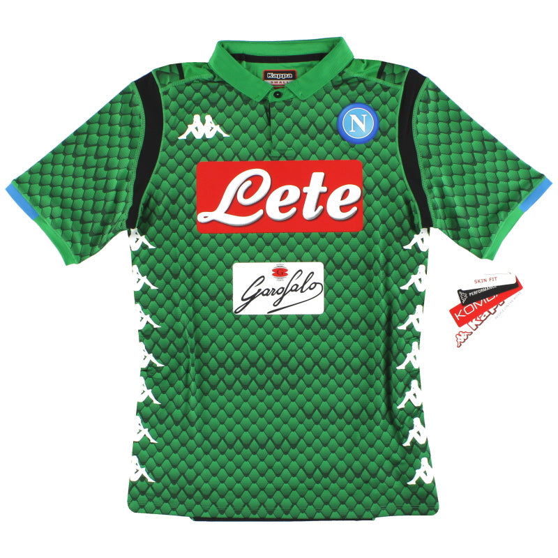 2018-19 Napoli Kappa Kombat Torwarttrikot *m. Etiketten* S