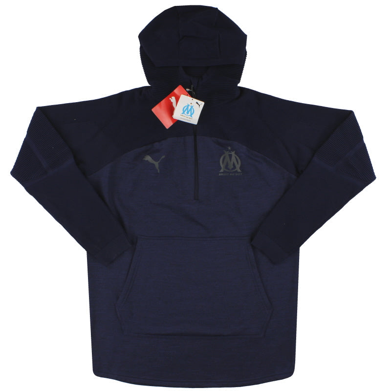 2018-19 Olympique Marseille Puma Kapuzenpullover *m. Etiketten* S