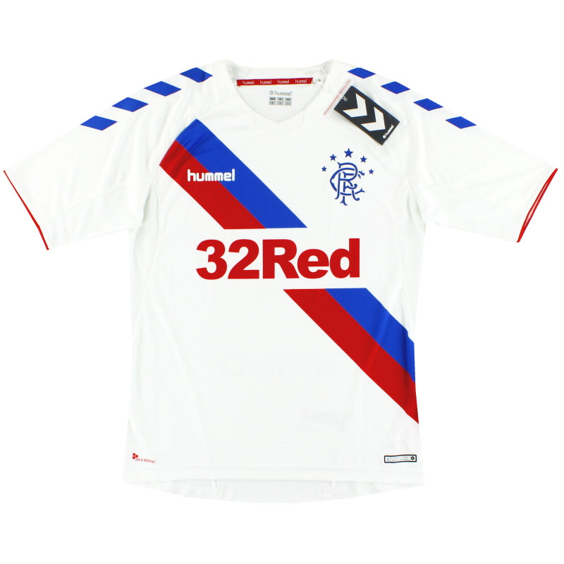 2018-19 Rangers Hummel Auswärtstrikot *mit Etiketten* M