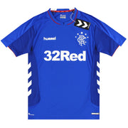 2018-19 Rangers Hummel Heimtrikot *m/Etiketten* M