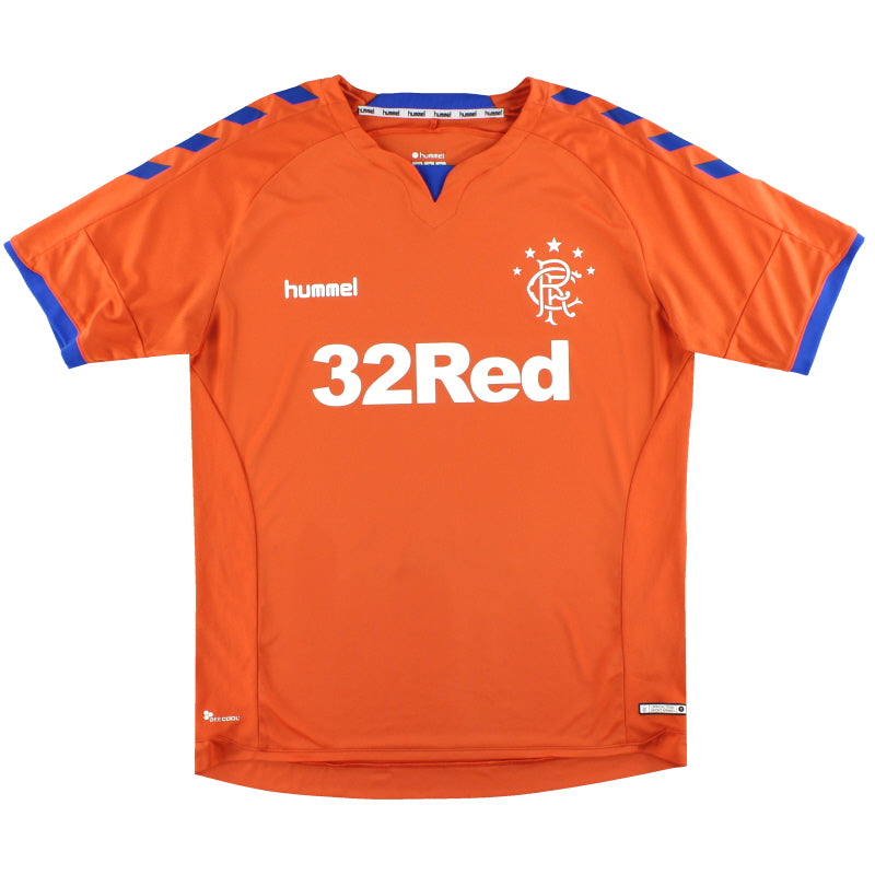 2018-19 Rangers Hummel Auswärtstrikot XXL