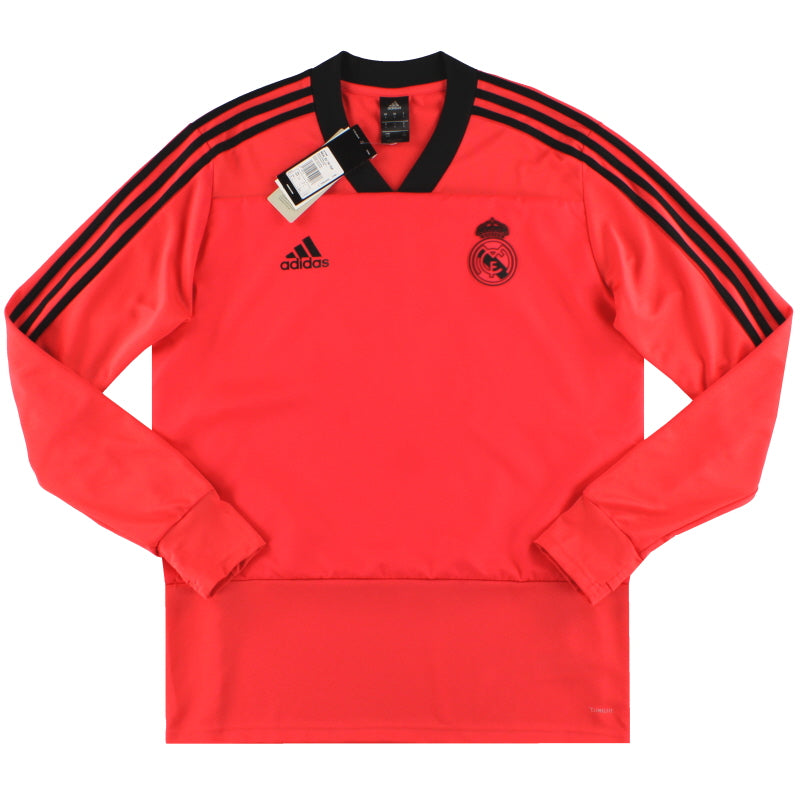 2018-19 Real Madrid adidas Ultimate Trainings-Top *neu mit Etikett* XS