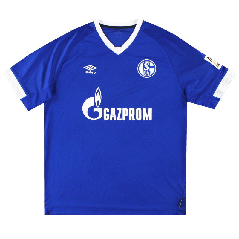 2018-19 Schalke Umbro Heimtrikot *Neuwertig* XXL