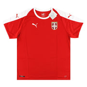 2018-19 Serbien Puma Heim Trikot *m/Etiketten* XL