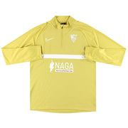 2021-22 Sevilla Nike 1/4 Zip Trainings-Top L