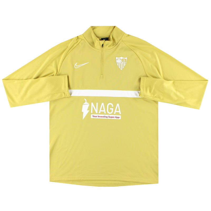 2021-22 Sevilla Nike 1/4 Zip Trainings-Top L