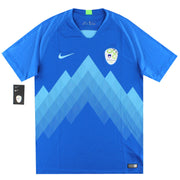 2018-19 Slowenien Nike Auswärtstrikot *m. Etiketten* L
