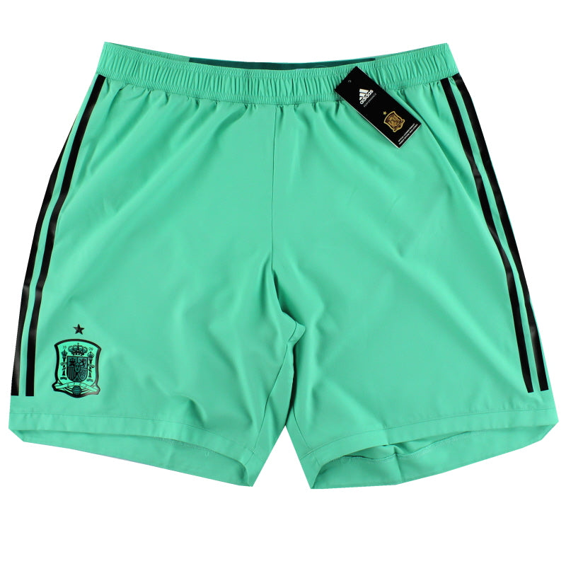 2018-19 Spanien adidas Authentic Torwartshorts *BNIB* XL