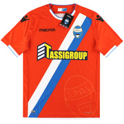 2018-19 SPAL Macron Auswärtstrikot *m. Etiketten* L