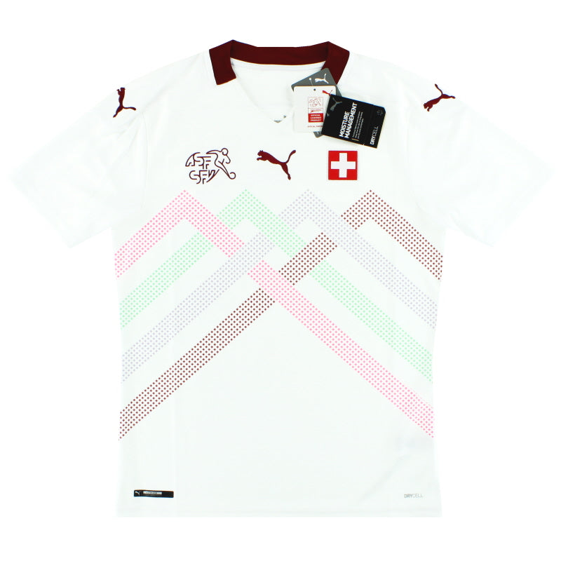 2020-21 Schweiz Puma Auswärtstrikot *mit Etiketten* S