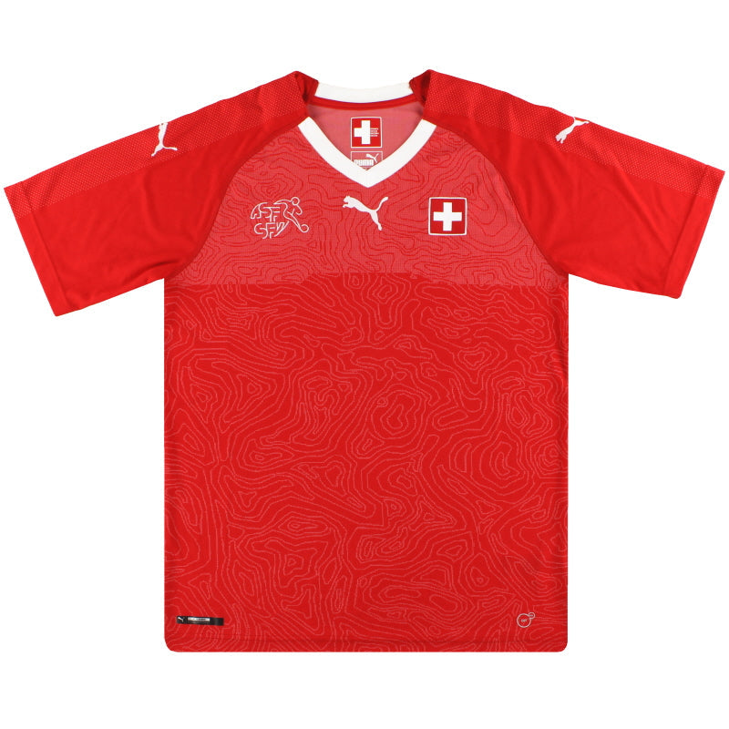 2018-19 Schweiz Puma Heimtrikot S