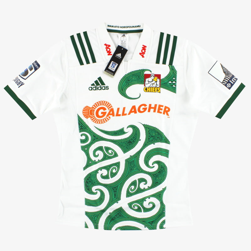 2018-19 Waikato Chiefs adidas Auswärtstrikot *BNIB* S