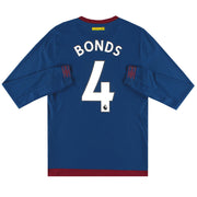 2018-19 West Ham Umbro Auswärtstrikot L/S Bonds #4 *Neuwertig* S