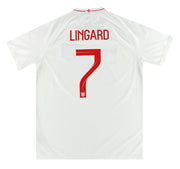 2018-19 England Nike Home Shirt Lingard #7 XL