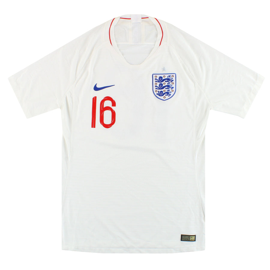 2018-19 England Nike Player Issue Heimtrikot #16 L