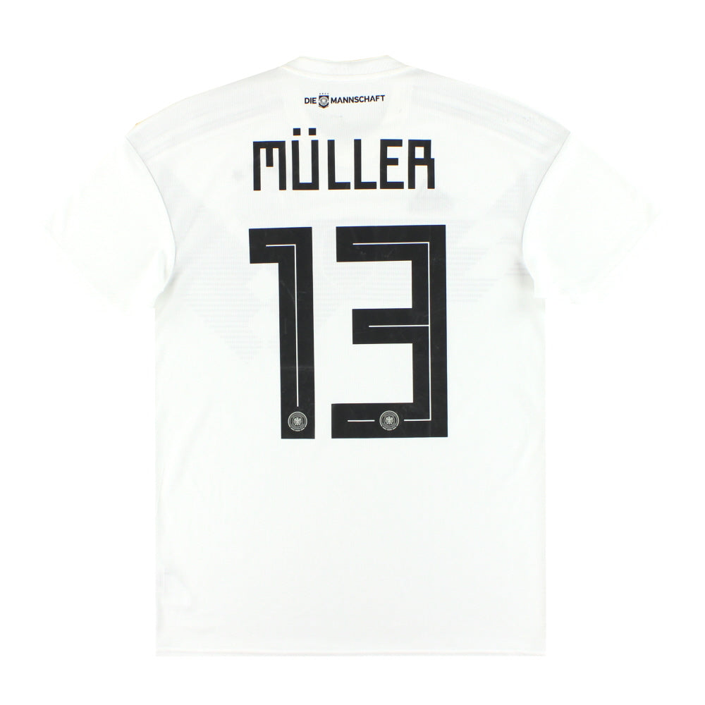 2018-19 Germany adidas Home Shirt Muller #13 S