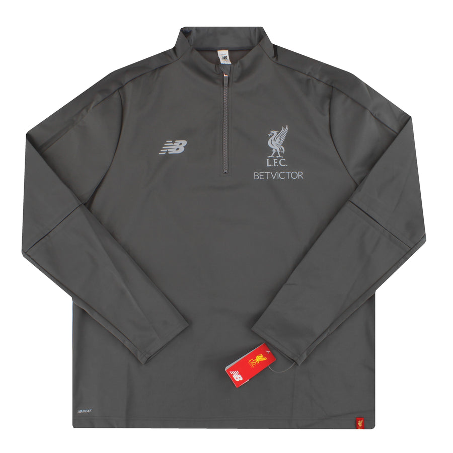 2018-19 Liverpool New Balance 1/2 Zip Drill Top *mit Etiketten* XXL