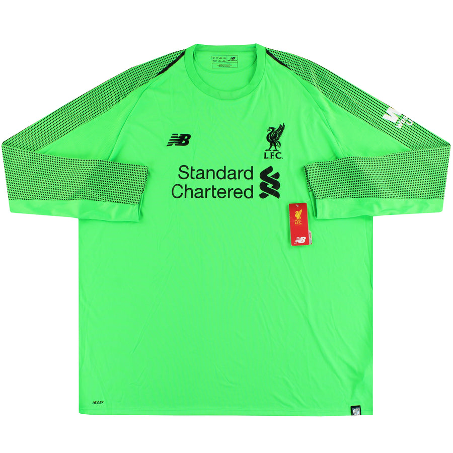 2018-19 Liverpool New Balance Goalkeeper Shirt L/S *BNIB* XXXL