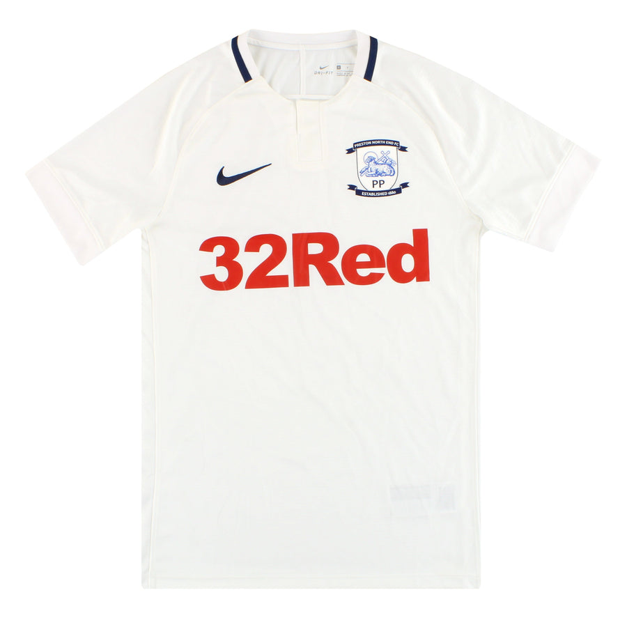 2018-19 Preston North End Nike Heimtrikot S