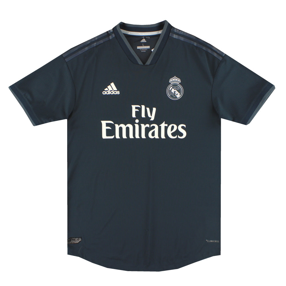 2018-19 Real Madrid Authentic adidas Away Shirt L