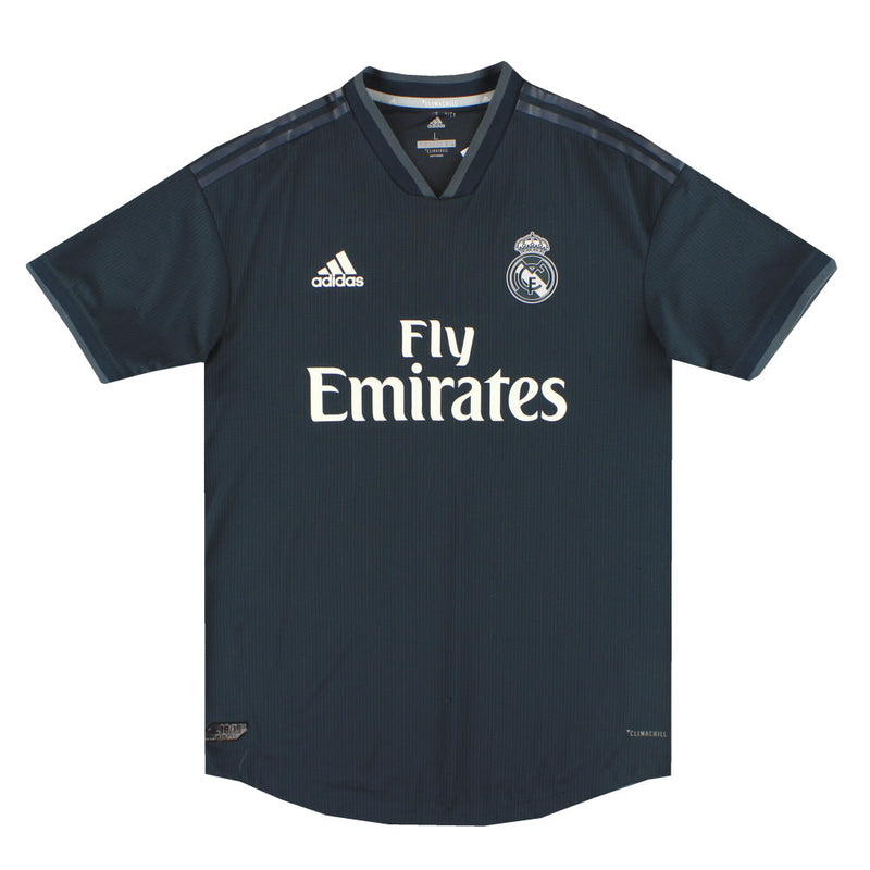 2018-19 Real Madrid Authentic adidas Away Shirt L