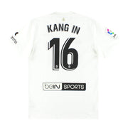 2018-19 Valencia adidas Centenary Home Trikot Kang In #16 M