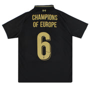 2018-19 Liverpool New Balance 'Special Edition' Shirt Champions #6 L