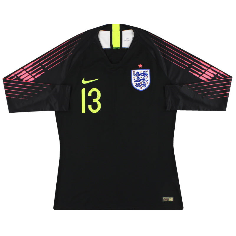 2018-20 England Nike Torwarttrikot Player Issue #13 *Neuwertig* L